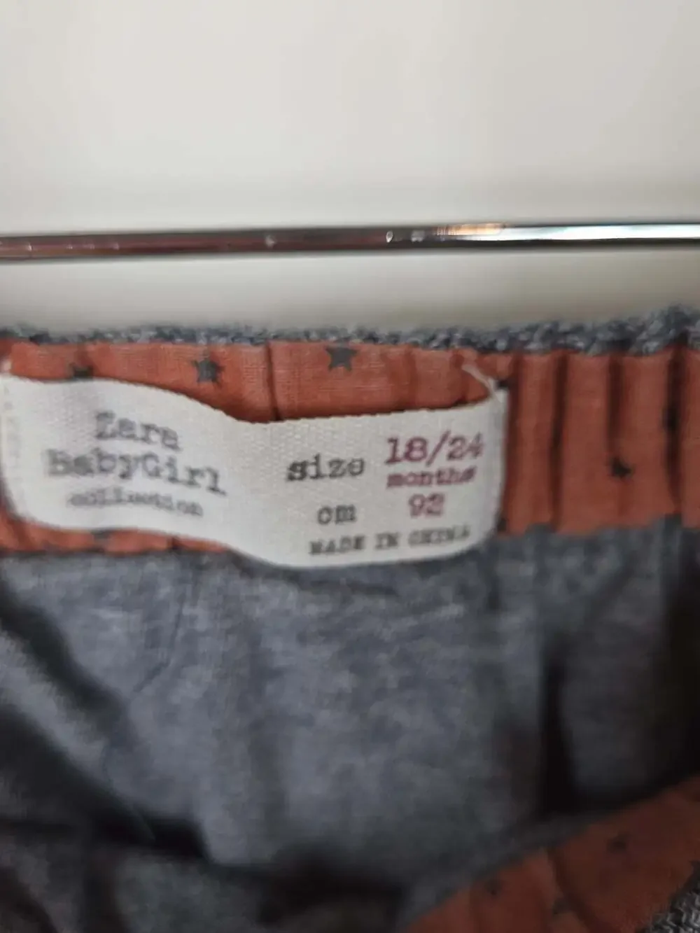 Zara Baby Girl 18-24M Gray Harem Pants Drop Crotch Trousers 92cm